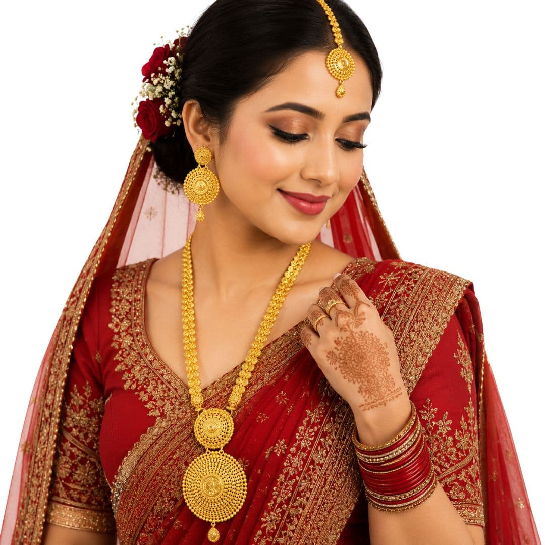 Mahalaxmi Heritage Bridal Necklace Set